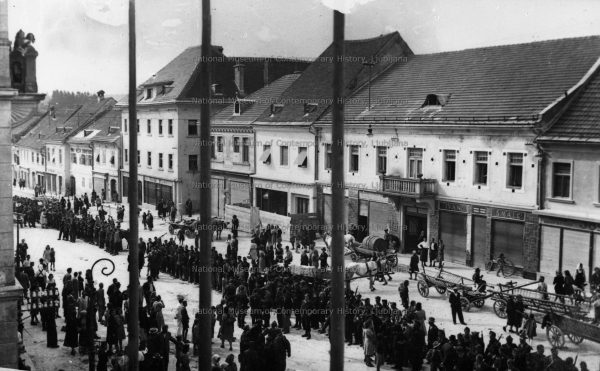 La brigata partigiana Šlander a Novo Mesto, 9 ottobre 1943